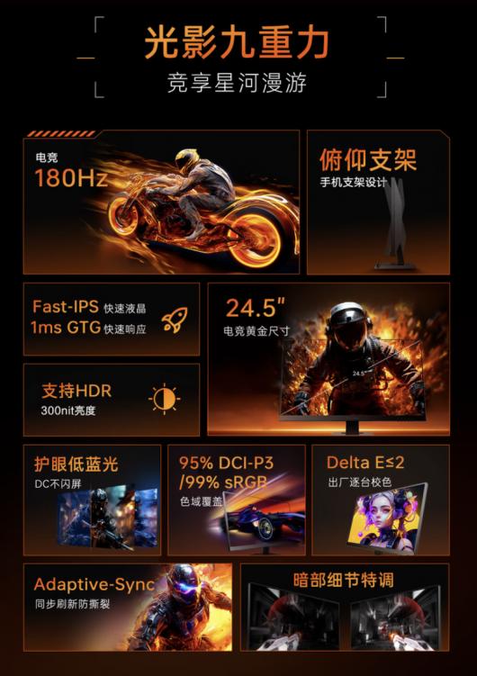 еʦMZQ25F18024.5 Ӣʾۣ2K 180Hz699 Ԫ