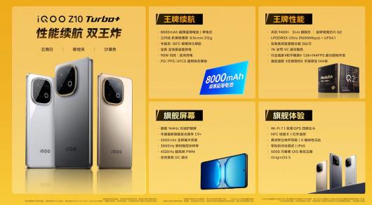 8000mAh ء 9400+iQOO Z10 Turbo+ ֻ 1656 Ԫ