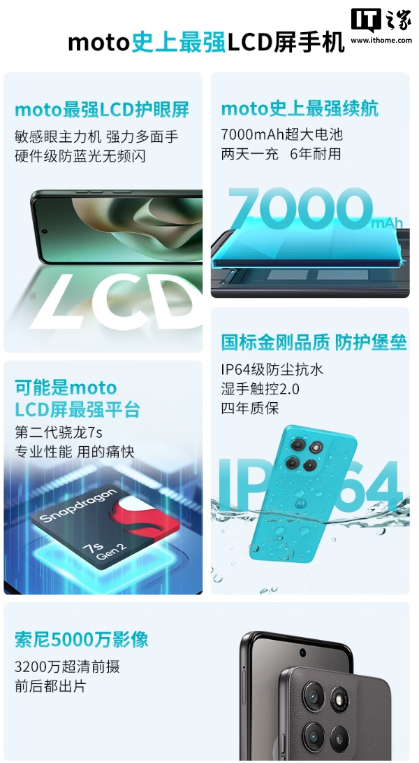 1339 Ԫ moto g 100 ֻԤۣ 1080P 120Hz LCD Ļ +  7s Gen 2 оƬ