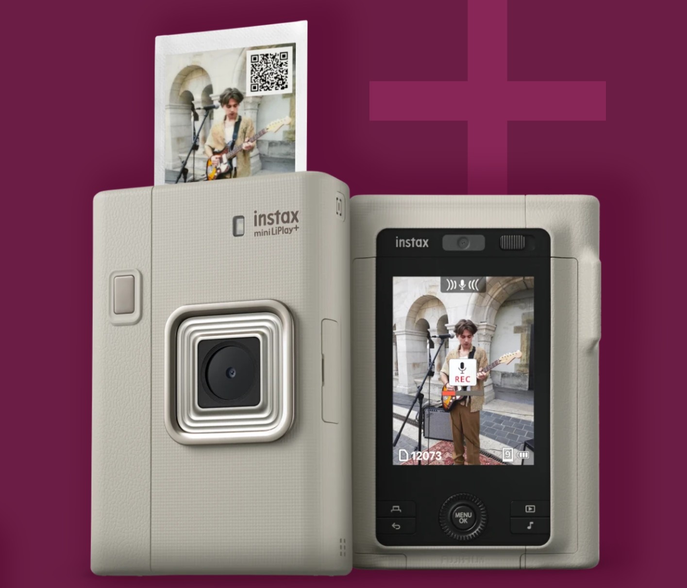 ʿ Instax LiPlay Plus ǰ˫㣬ƵƬ