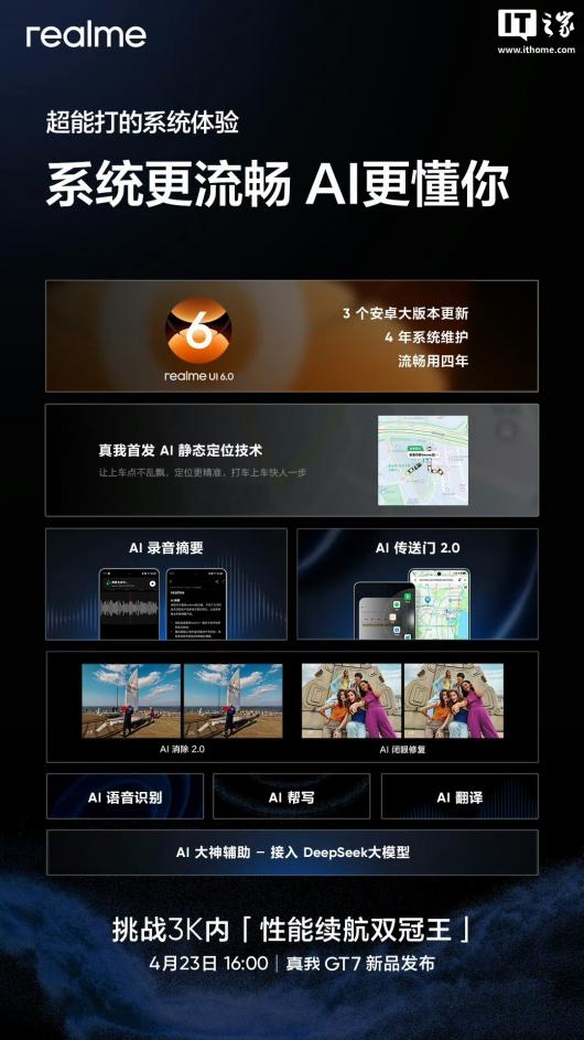 ֧ 5 ϵͳά GT8 Pro ֻ׷ realme UI 7.0