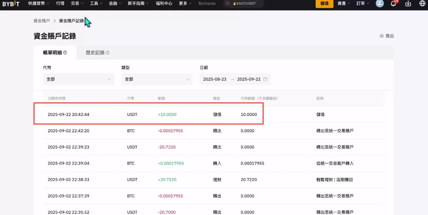 �����Bybit��ֵ�����֣�Bybit��������ֵ������(�����)��������