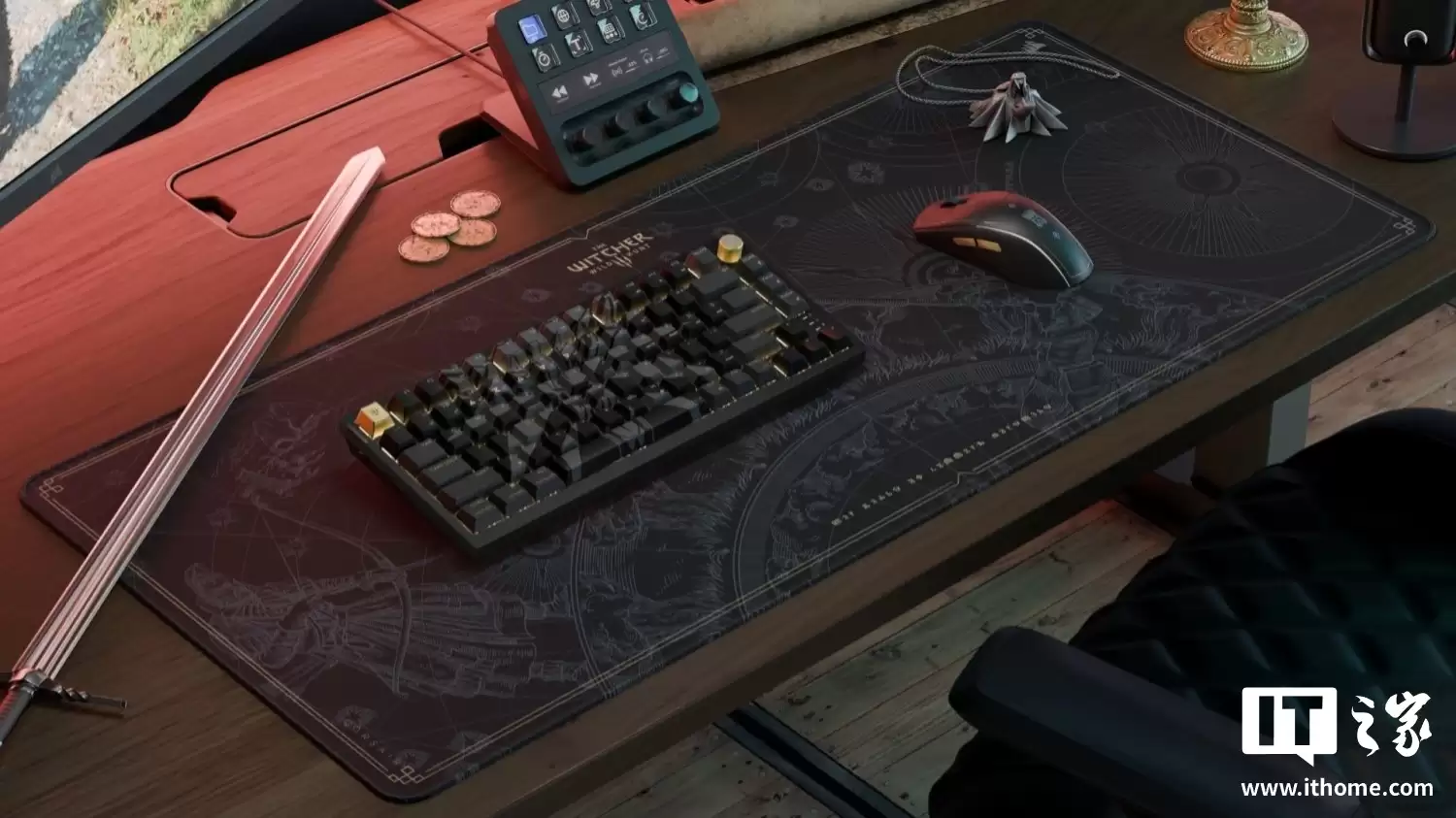 海盗船联合 CDPR 推出《巫师 3:狂猎》十周年纪念桌搭,涵盖键盘、鼠标等 海盗船联合 CDPR 推出《巫师 3:狂猎》十周年纪念桌搭,涵盖键盘、鼠标等