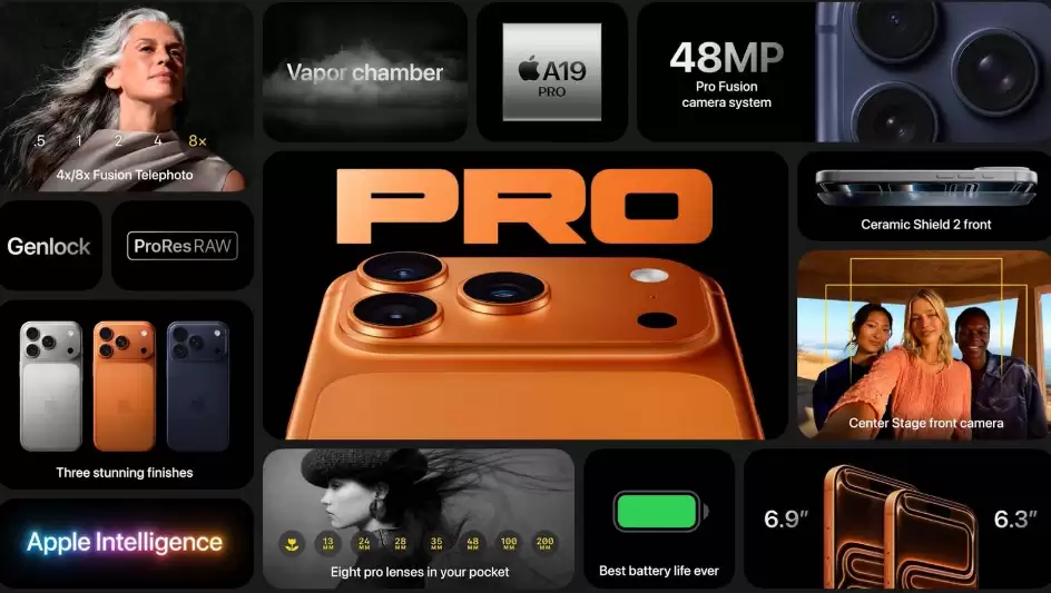 ƽ̨ٽۣƻ iPhone 17 Pro ֻ 8489 Ԫ 11.11 èµ