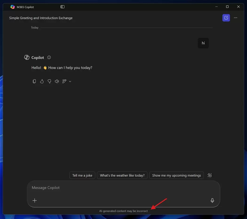 Microsoft 365 Copilot ĬƳAI ݿܲ׼ȷ棬΢ǻû