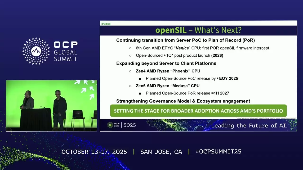 AMD һʼ openSIL Ŀ 2027 ֧ "Zen 6" ͻ˴