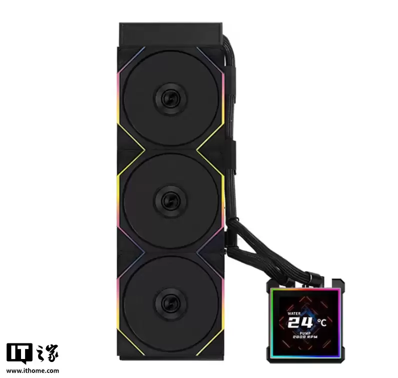 到手价 899 元起:联力隐流 2 代一体式水冷上市,内置方形 LCD 屏幕、可选无风扇 / TL120 版 到手价 899 元起:联力隐流 2 代一体式水冷上市,内置方形 LCD 屏幕、可选无风扇 / TL120 版