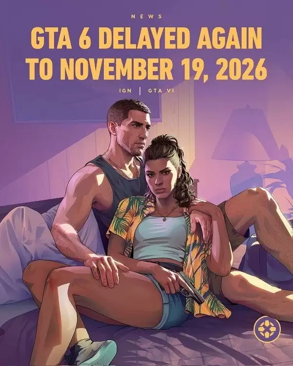 GTA 6再延期至2026年11月,玩家失望、股价下挫 GTA 6再延期至2026年11月,玩家失望、股价下挫