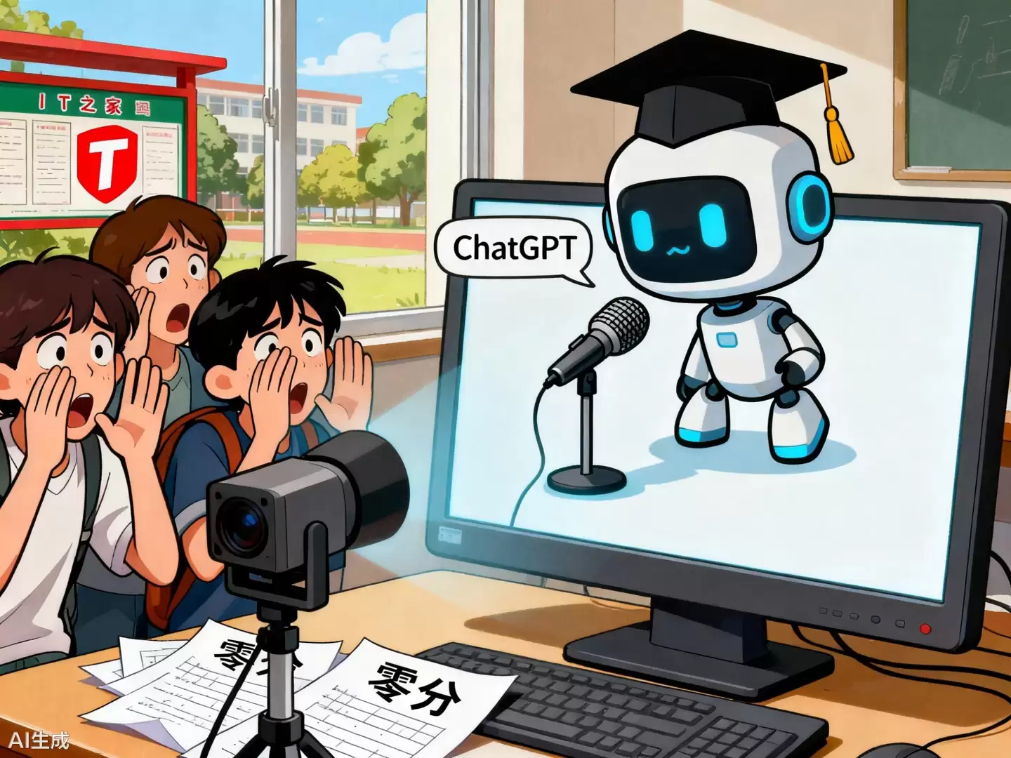 ����������ѧ�ش��ģ AI ���׳��ţ�����ѧ�������� ChatGPT �Ȳμӿ���