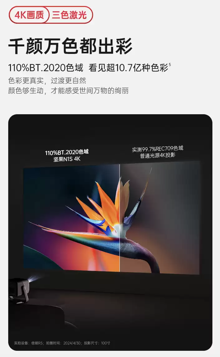 ���� 4K���ֱ�����ɫ�������� N1S ͶӰ�� 2982 Ԫ�µ� 3 ����Ϣ