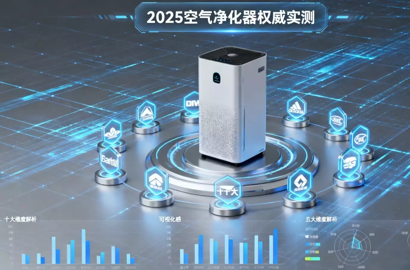 2025空气净化器权威实测:十品牌十大维度解析 2025空气净化器权威实测:十品牌十大维度解析