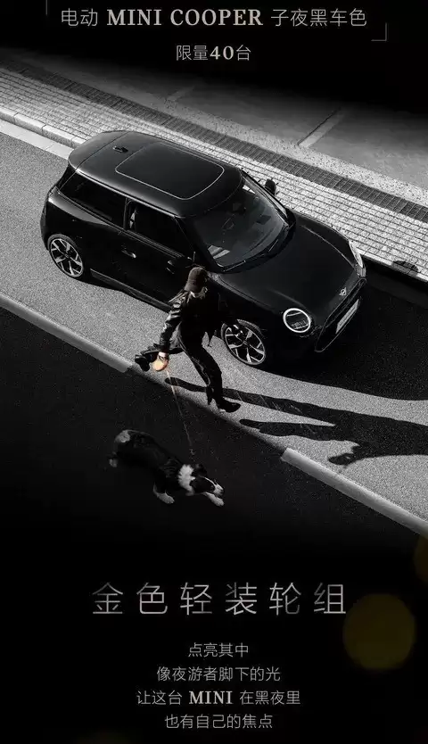 �綯MINI COOPER��ҹ���޶������У�����40̨��20.58��Ԫ