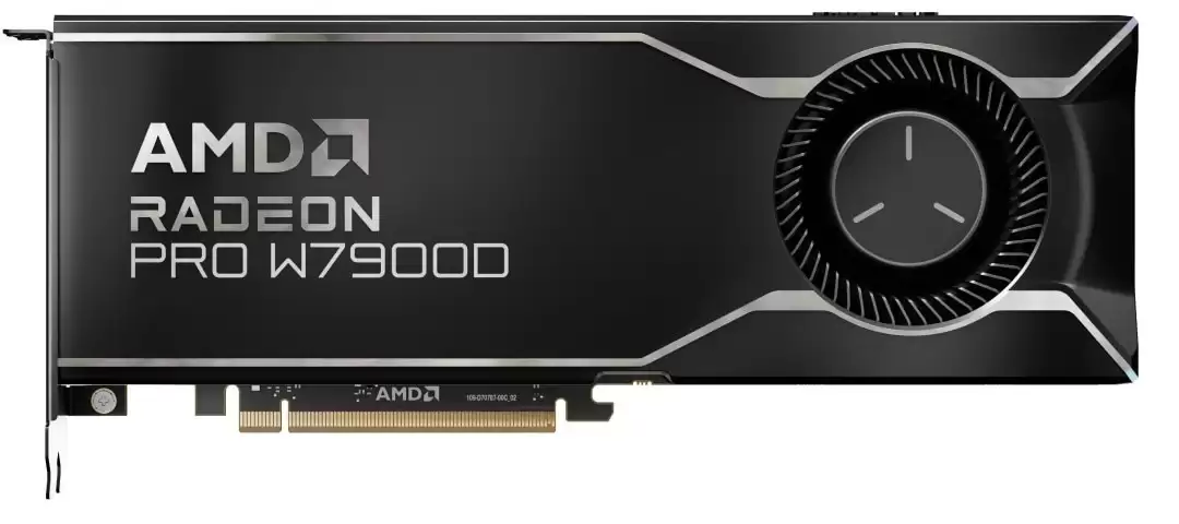 AMD����Radeon PRO W7900Dרҵ�Կ���48GB�Դ�+53 TFLOPs����