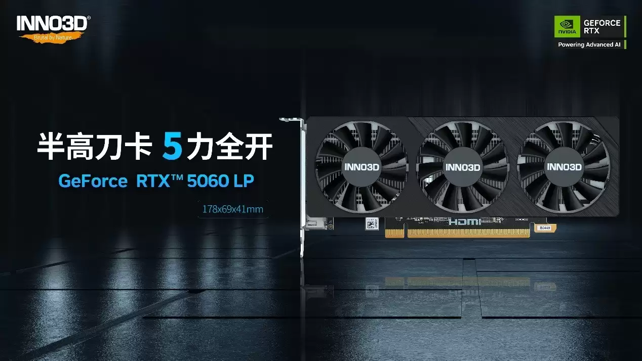 ITX���;��ǣ�RTX5060 LP��ߵ�������