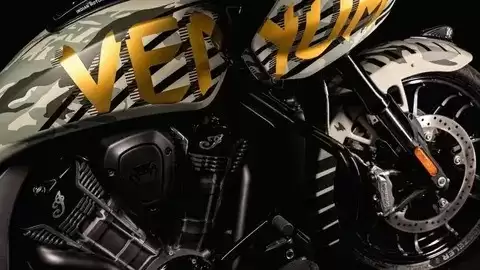 印第安联名VENUM推迷彩挑战者摩托车 印第安联名VENUM推迷彩挑战者摩托车
