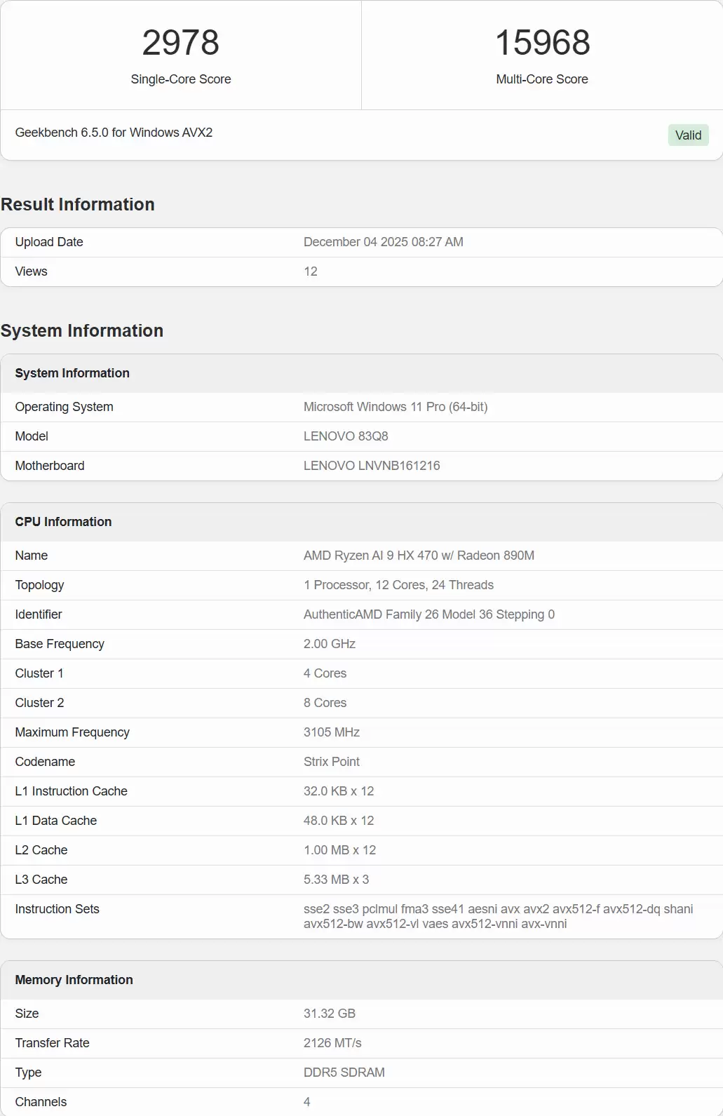 AMD Ryzen AI 9 HX 470 �������ܷ��ع⣬3.1GHz ʷ����ǿ����