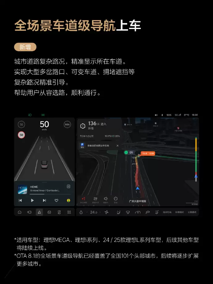 �������� OTA 8.1 �������ͣ�֧�ְ����� AI �۾���ȫ���������������ϳ�