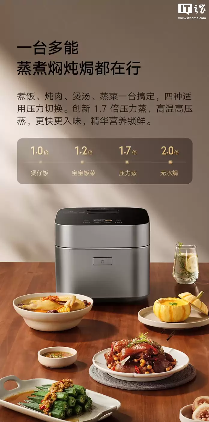 Ԥ�ۼ� 1999 Ԫ��С���׼����ܱ�ѹ IH �緹�� 4L ������ɫ��