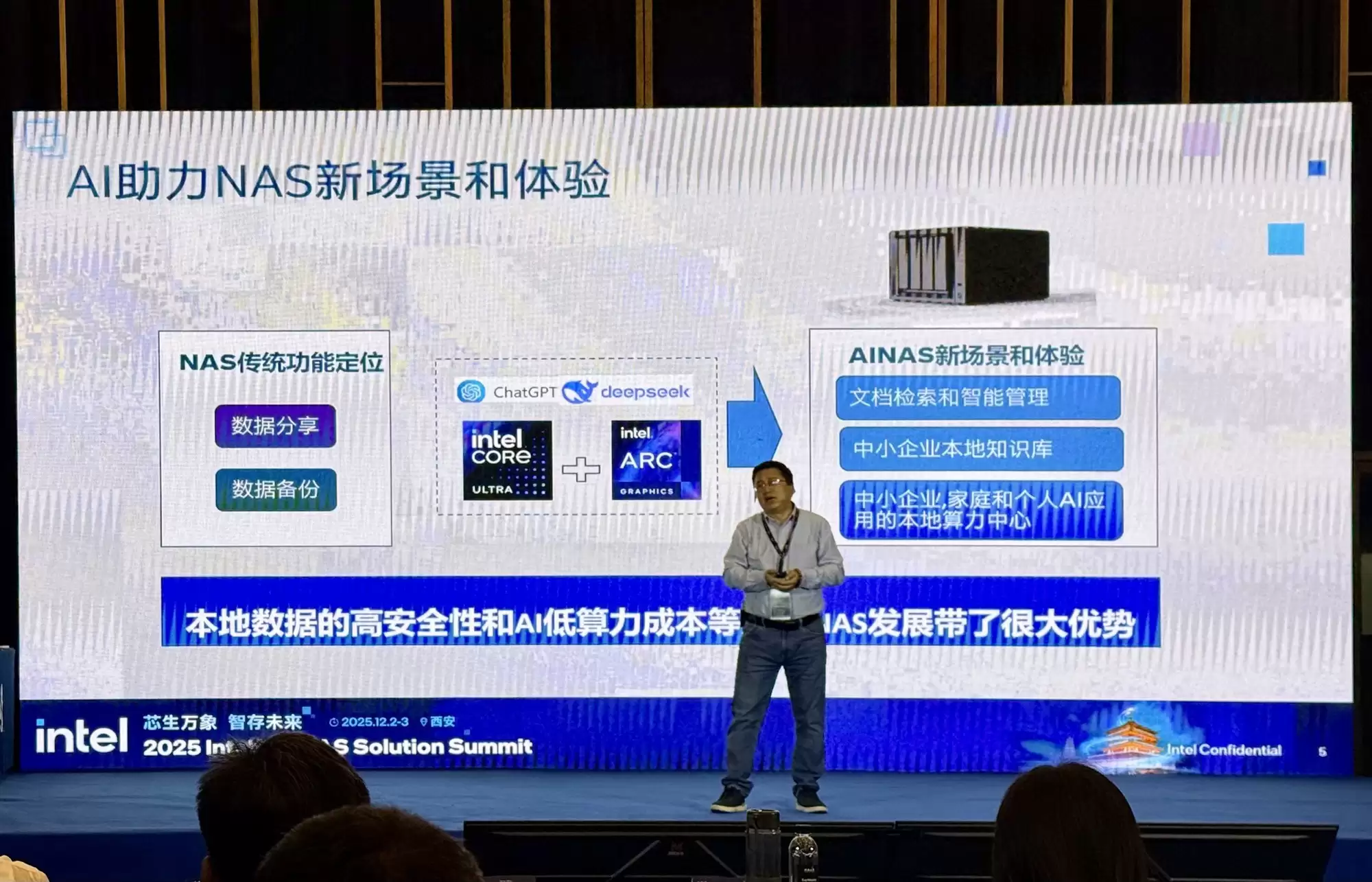 ��̬�����ƶ�NAS��ҵת�� Ӣ�ض�����Ӳ����ϵ����AI NAS�����������