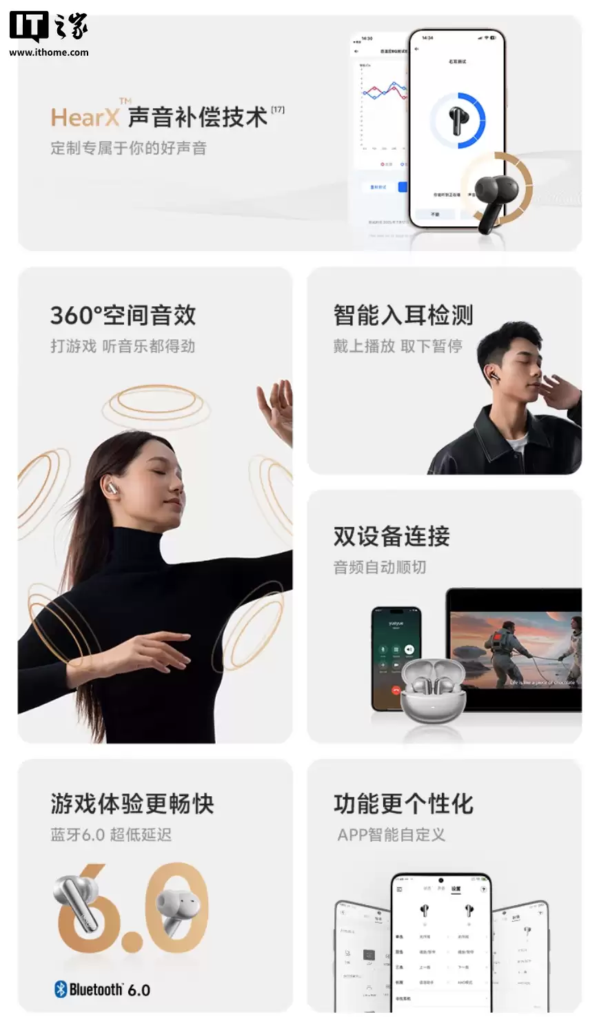 QCY N70 �콢 Hi-Fi ����������ͬ��˫���ȡ�56dB ���룬������ 328.99 Ԫ