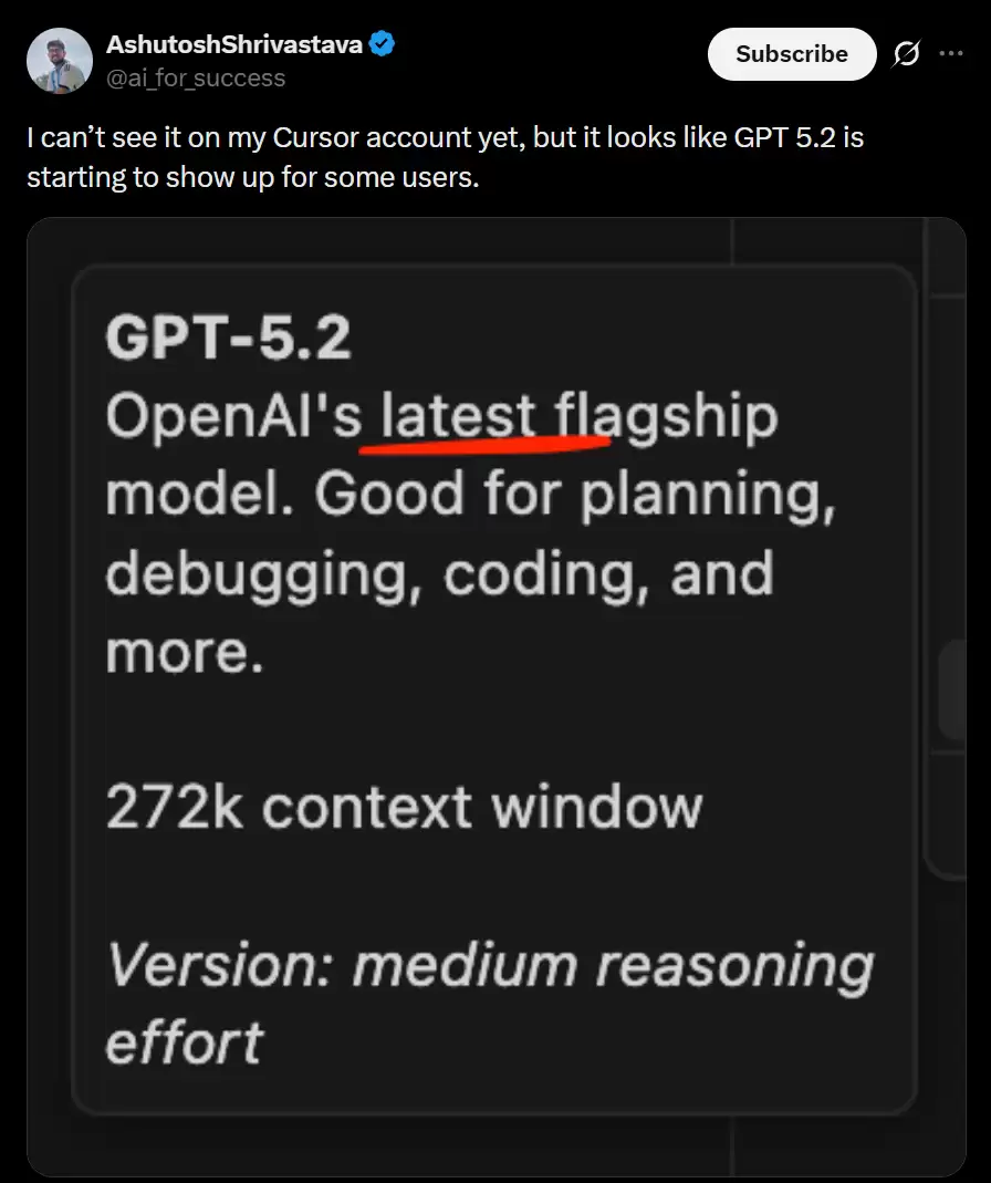 GPT-5.2 ��ǰй¶��������ʾ���ѡ���Խ Gemini 3��