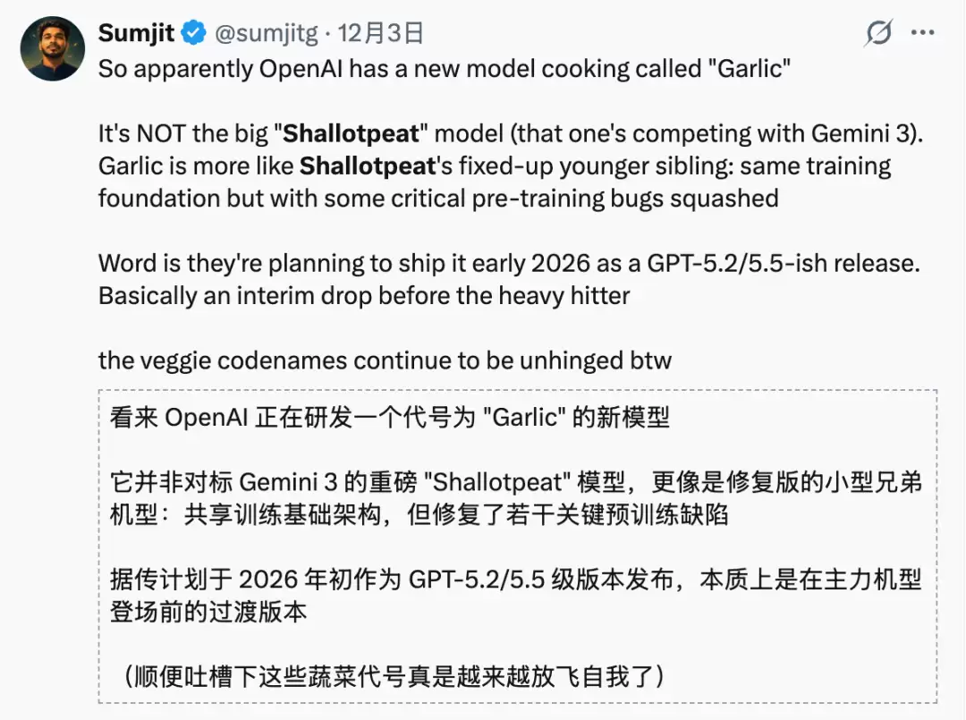 GPT-5.2 ��ǰй¶��������ʾ���ѡ���Խ Gemini 3��