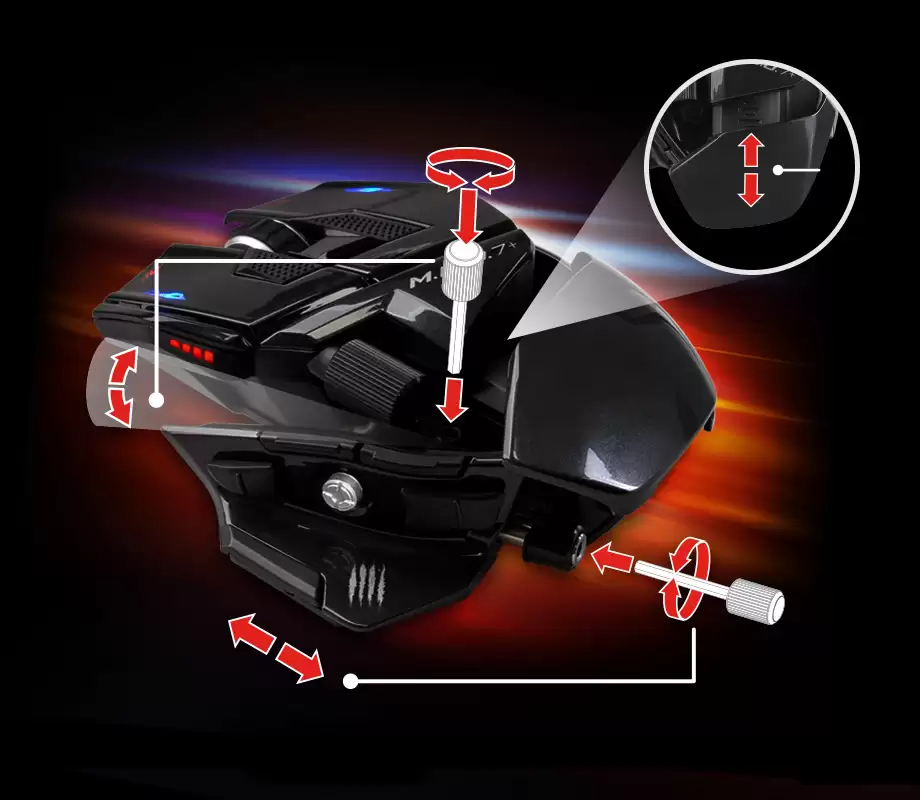Mad Catz �Ƴ� M.M.O. 7+ ��꣺��� 21 ���ɱ�̰�����PAW3395
