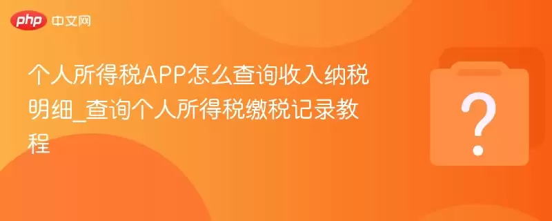 ��������˰APP��ô��ѯ������˰��ϸ_��ѯ��������˰��˰��¼�̳�