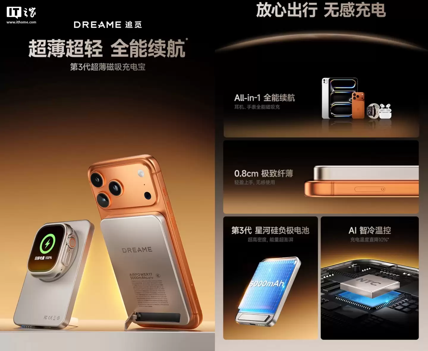 ׷����ʽ�����ƶ���Դ�г����Ƴ��׿��Ʒ 15W ������籦�� 219 Ԫ��