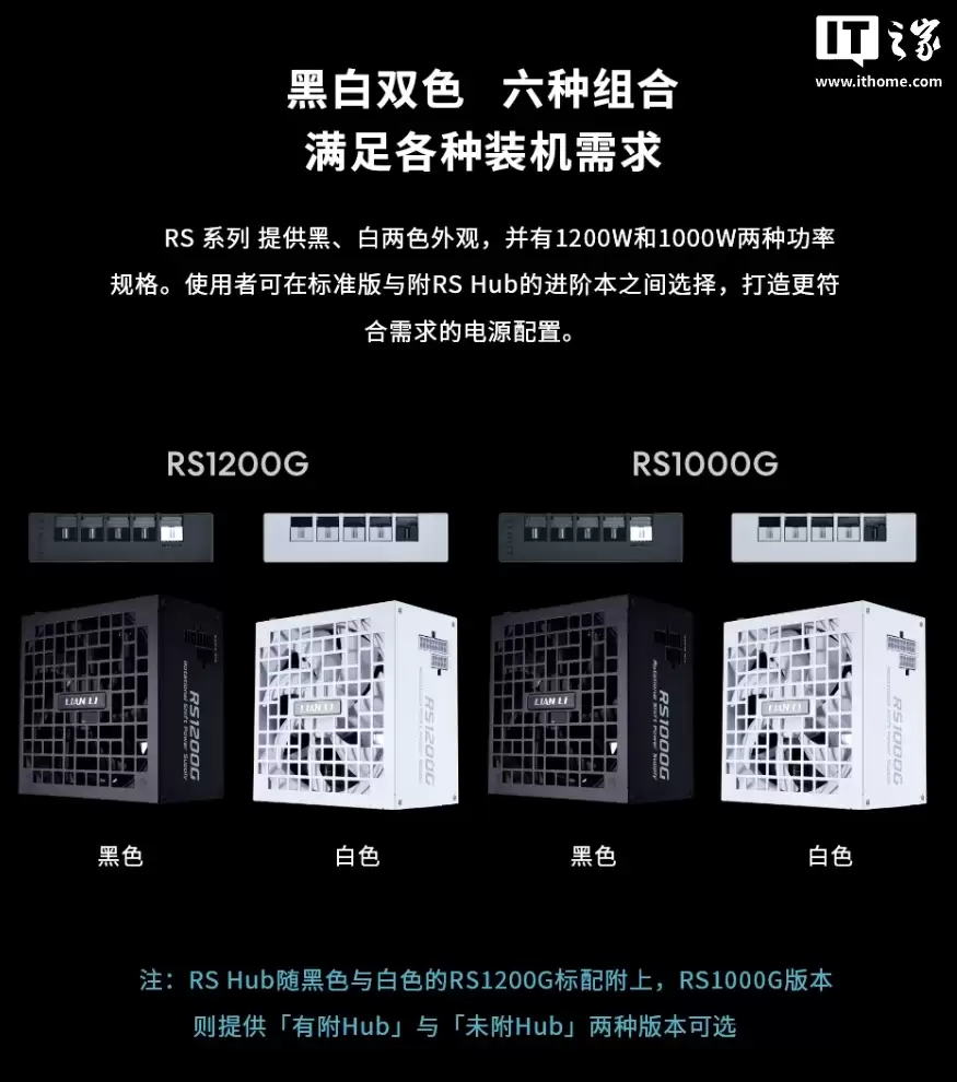 949 Ԫ������ RS ϵ�п���ʽ��Դ���ۣ���ѡ 1000/1200W��80 PLUS ������֤