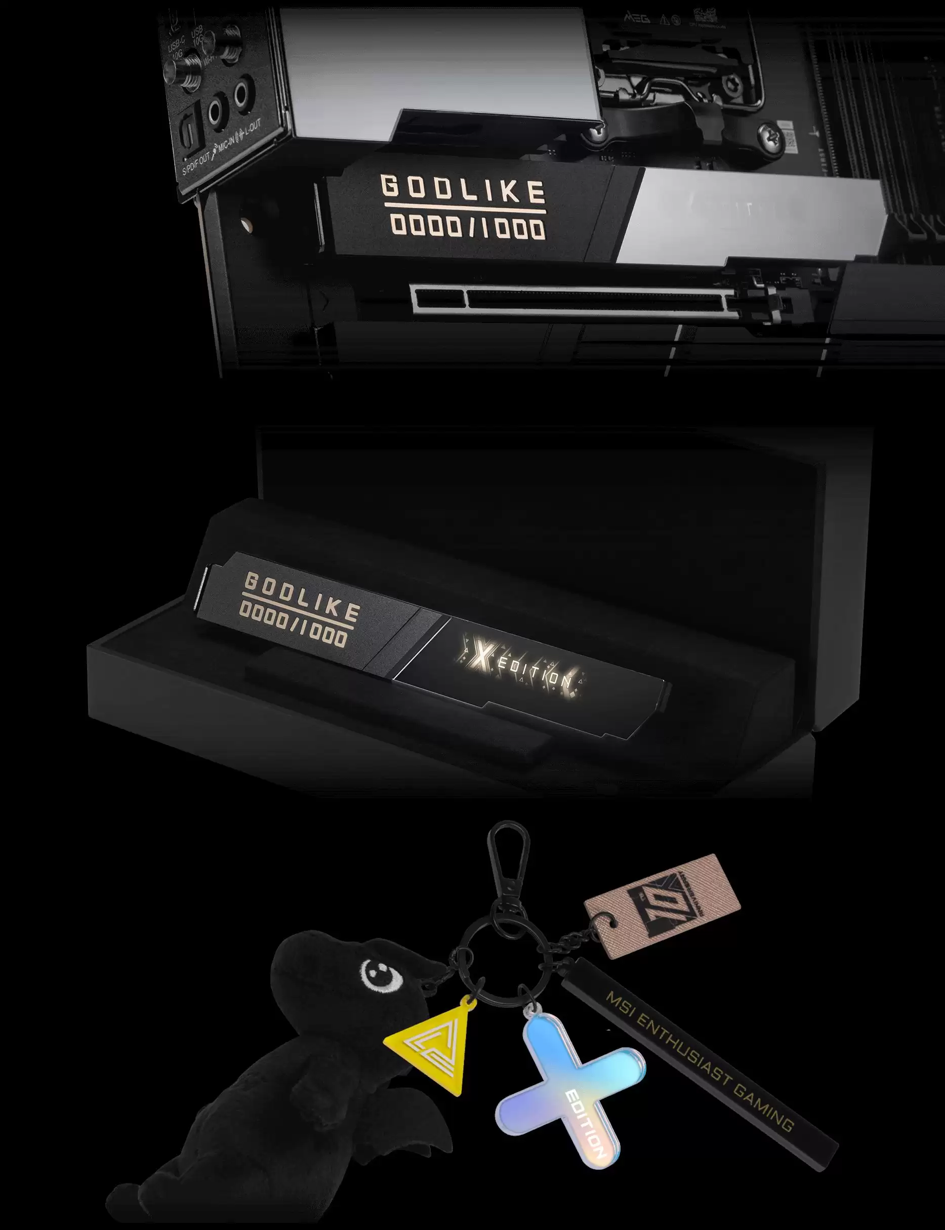 ΢�� MEG X870E GODLIKE X ����ʮ�����������������У�8888 Ԫ