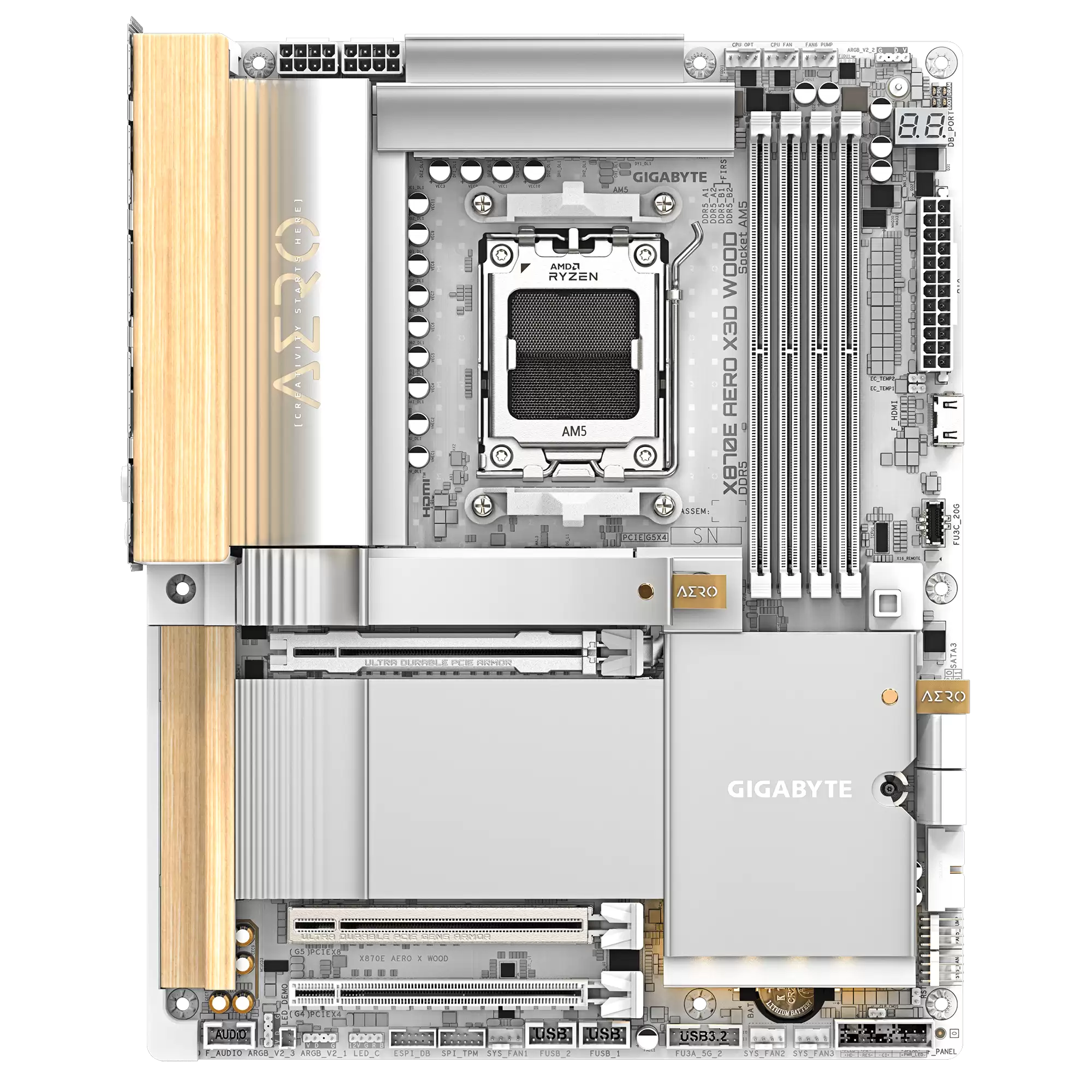 ���� X870E AERO X3D WOOD ľ����ѧ�������У�3999 Ԫ