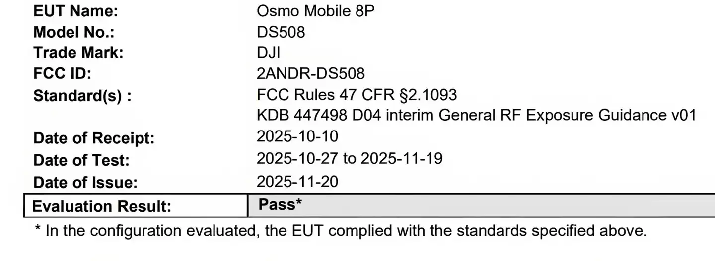 �� Osmo Mobile 8P �ֻ���̨��֤�ع⣬�������ɼ����״﷽��