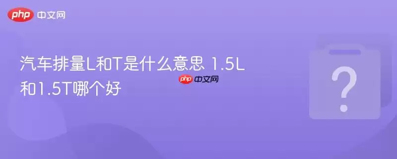 ��������L��T��ʲô��˼ 1.5L��1.5T�ĸ���