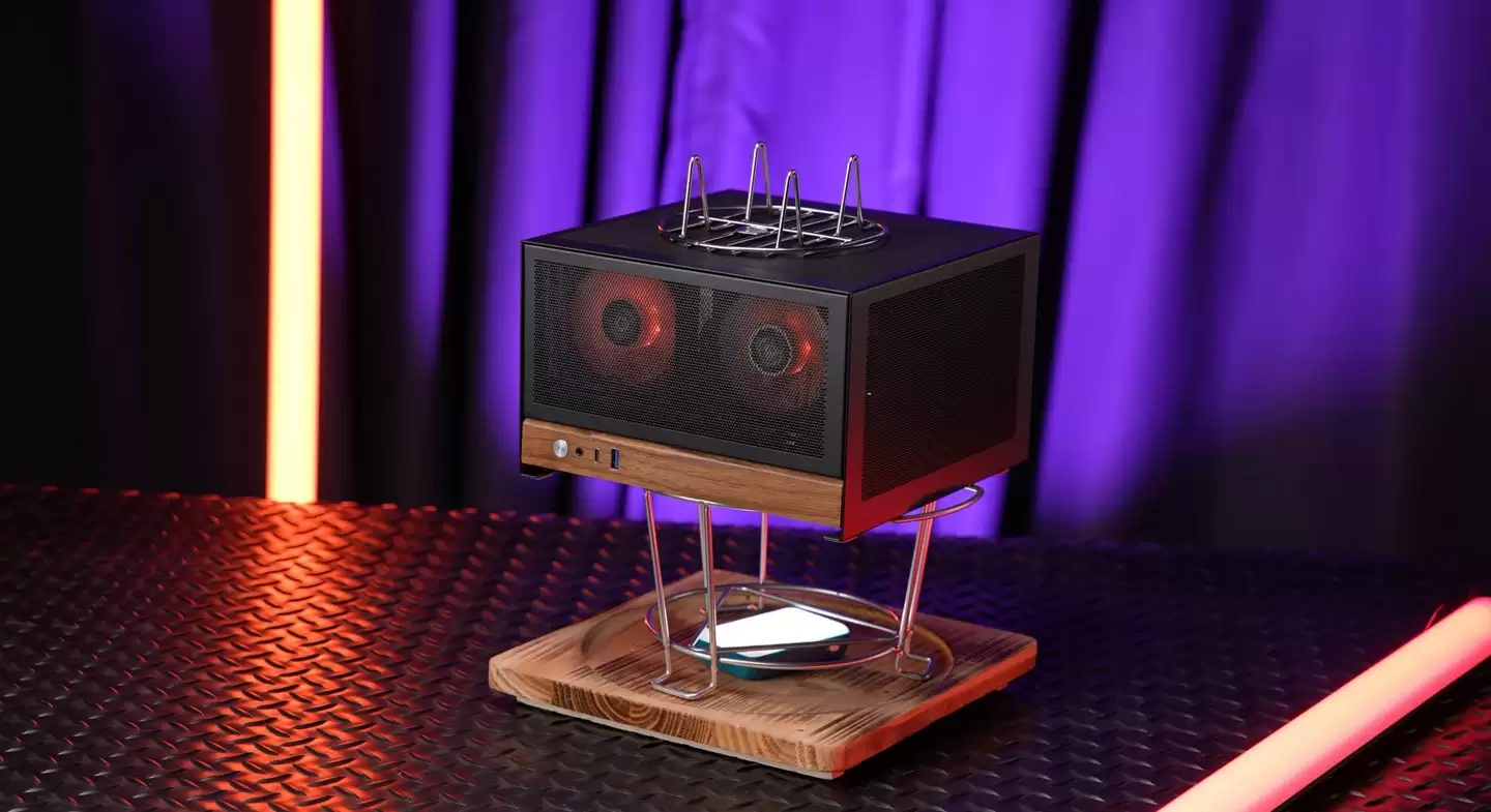 ��е��ʦ E06 ��ʽ ITX �������У�֧�� 200mm ��˫�۰���Կ���298 Ԫ