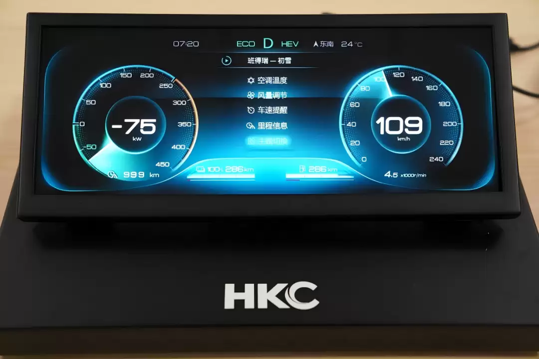 HKC �ݿ��Ƴ� 12.3 Ӣ�� RGB Mini LED ������ʾ����2400 �����