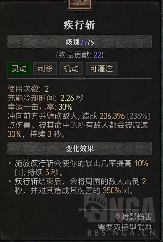 暗黑破坏神4分身疾行斩BD参考 暗黑破坏神4分身疾行斩BD参考