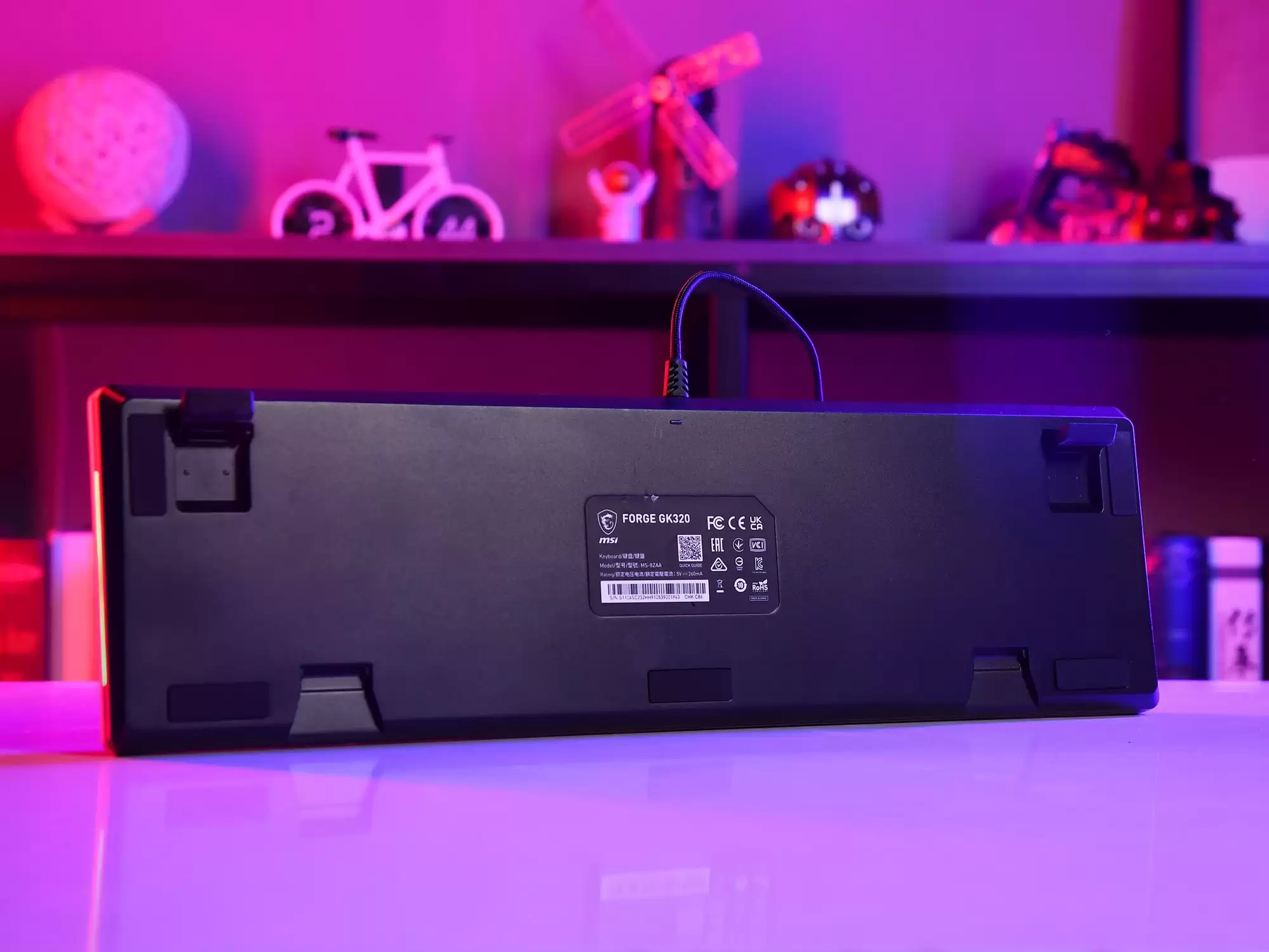 һ�Ѽ��̣�������̬��΢��FORGE GK320��GM330��Ϸ����ͼ��