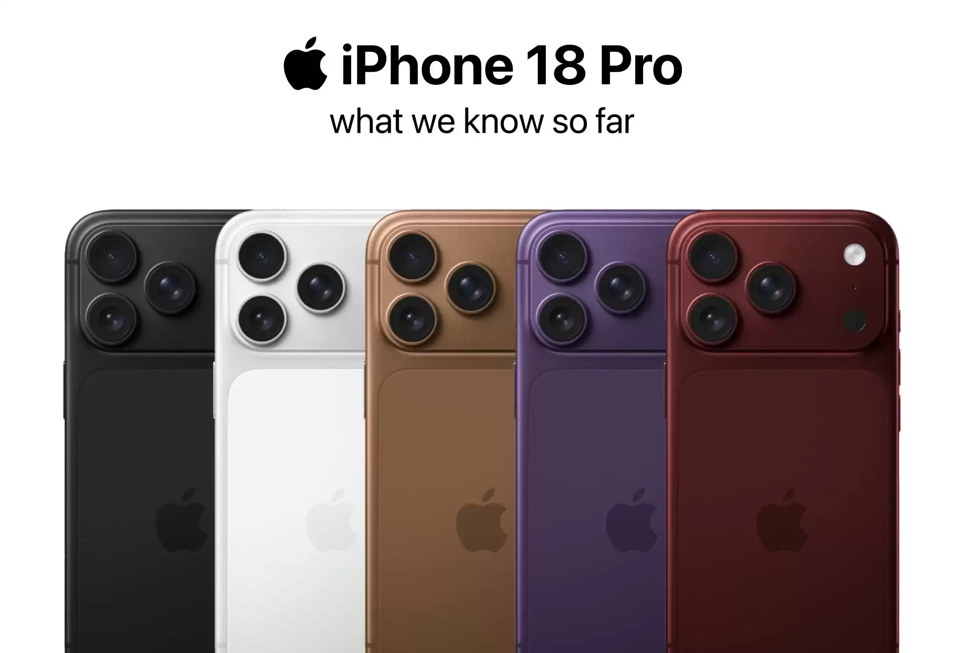 ƻ�� iPhone 18 Pro / Max ǰհ����С�鶯�����׷� 2nm ���� A20 оƬ