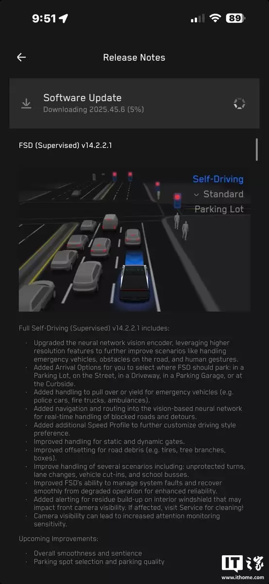 ��˹�� AI �Ŷ�ʥ���Ϲ����� FSD v14.2.2.1��������Ա�������