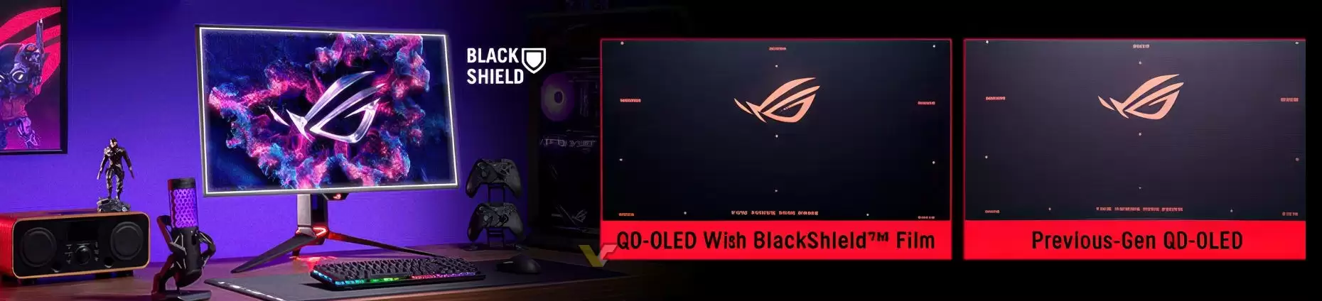 ��˶ROG��32Ӣ��OLED�羺��ʾ�������غڶܼ�����AI�Ż�