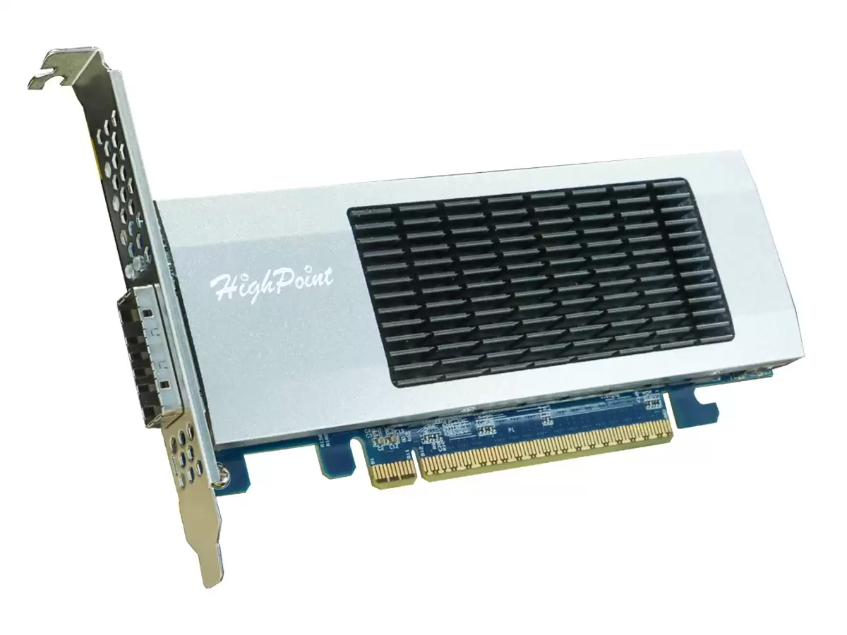 HighPoint �Ƴ�ҵ���׿���� PCIe 5.0×16 CopprLink ��������� Rocket 7634D