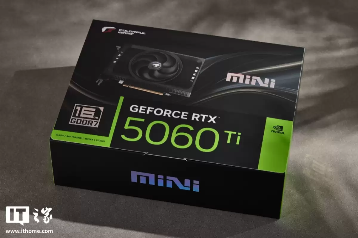 ��IT֮�������ҡ��߲ʺ� iGame GeForce RTX 5060 Ti Mini OC 16GB �Կ��������⣺С����ǿ����ITXС�������
