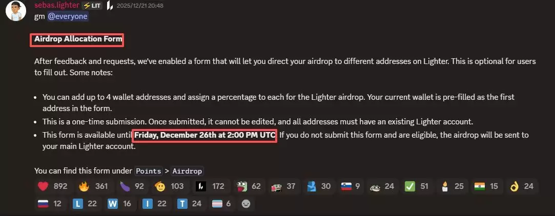 Lighter����TGE!һ������Lighterʱ�䴰��,�����ź����г�����