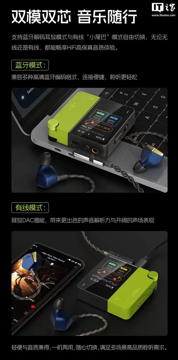 ���� HiBy W4 ��������ϼܣ�ȫ���ܴ����� + 475mW ���������698 Ԫ