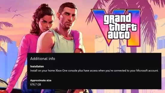 GTA6��������676.7GB������Ϣ���������������
