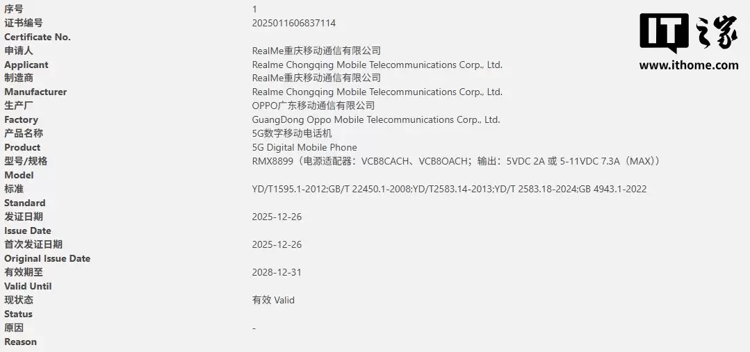 ���� Neo8 ͨ�� 3C ��֤��֧�� 80W ���䣬���ظ�ͨ���� 8 Gen5 + 8000mAh ����