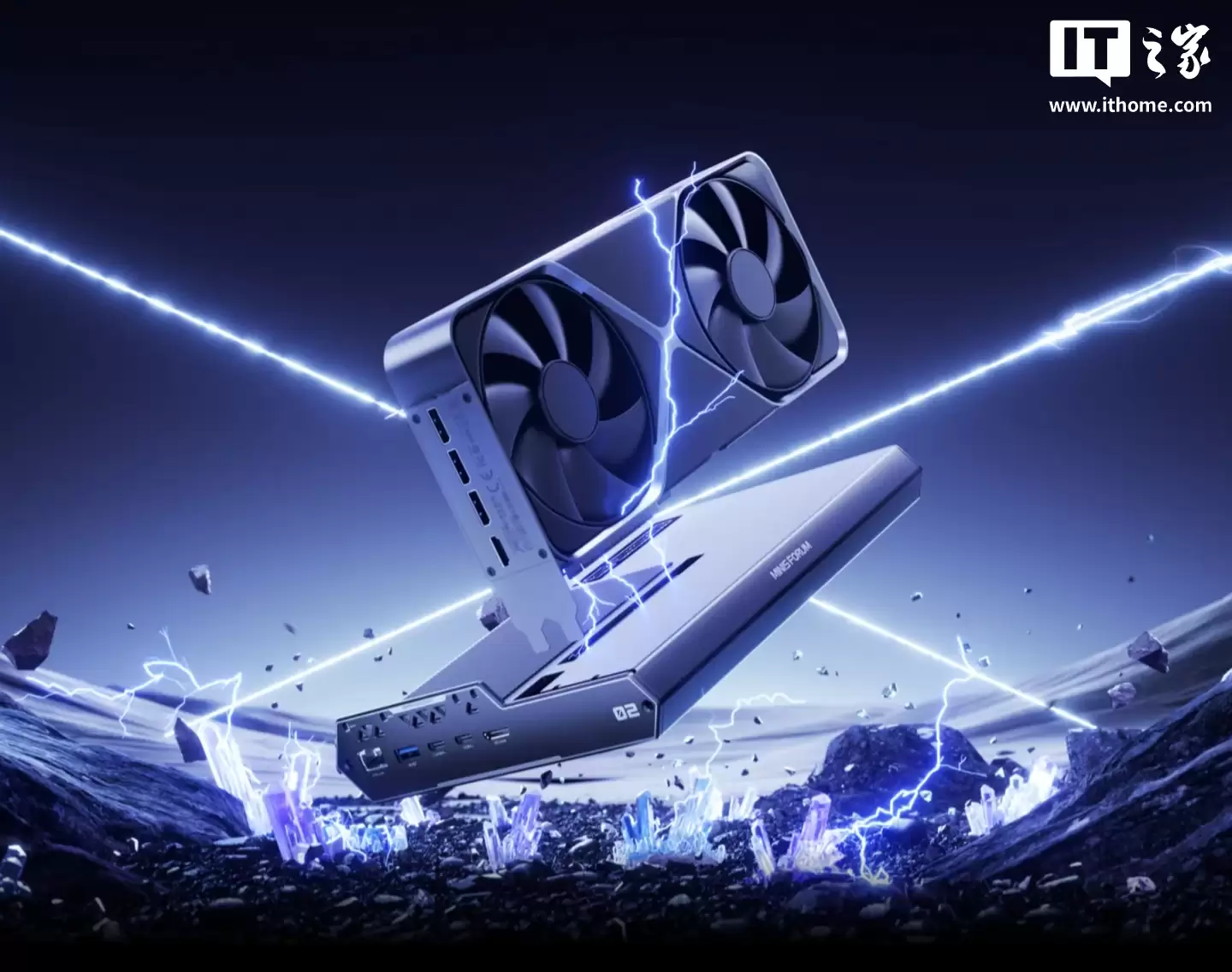 ���� DEG2 �Կ��뷢��������ʽ��ƣ����� OCuLink���׵� 5��M.2 2280 Ӳ�̲�