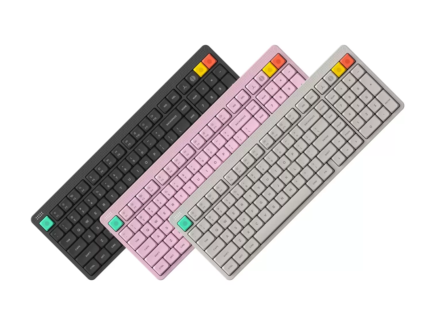 NuPhy Node100 ��ģ��е�������У��߰� 6 ���塢3 ��ɫ��ѡ��498.95 Ԫ