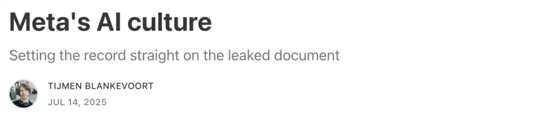 Meta ����ɱ�����˲��񡸵���ģʽ���ع⣬��ƴ���� AI �͹���